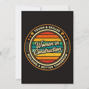Invitation Femmes dans la construction dures et qualifiées