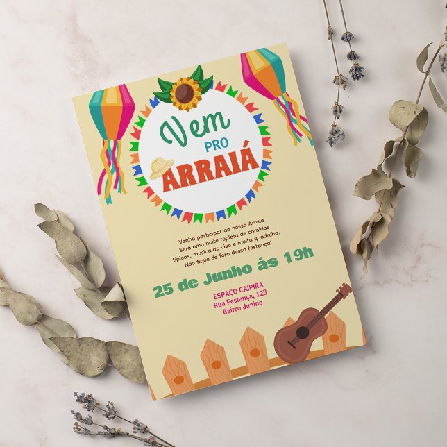 Invitation Festa Junina (Créateur téléchargé)