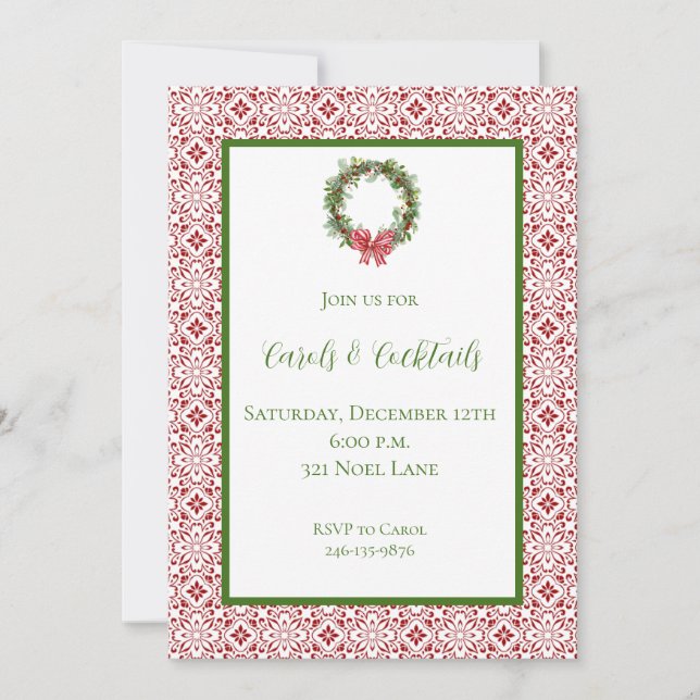 Invitation Festive (Devant)