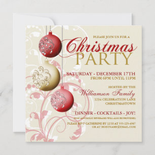 Invitation Festive Noël