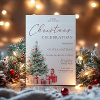 Festive Noël Arbre & Présents Fête de Noël