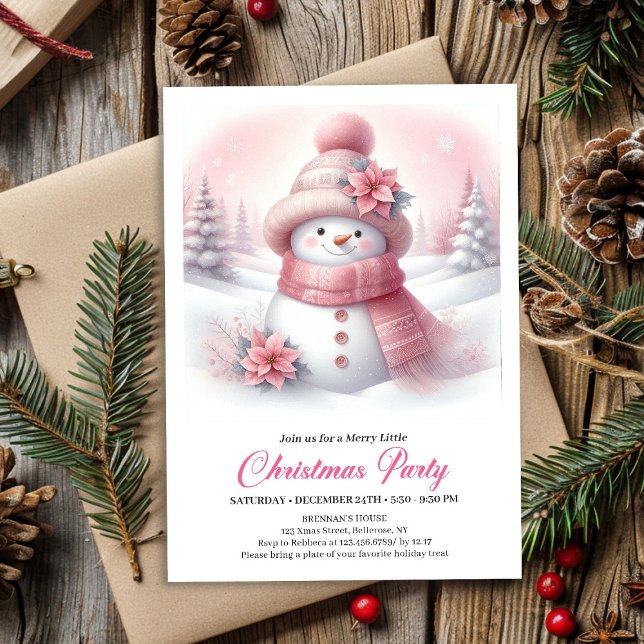 Invitation Festive Snowy Forest Kids Digital Download Xmas (Festive Snowy Forest Kids Digital Download Christmas Invitation

)