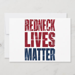 Invitation Fête américaine de redneck matière 4 juillet USA