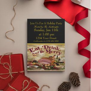 Invitation Fête amusante d'été