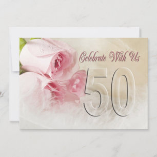 Invitation fête anniversaire pour 50 ans