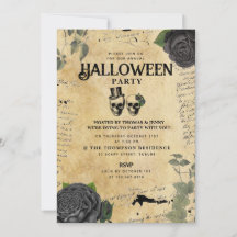 Fête annuelle d'Halloween pour adultes Crânes goth