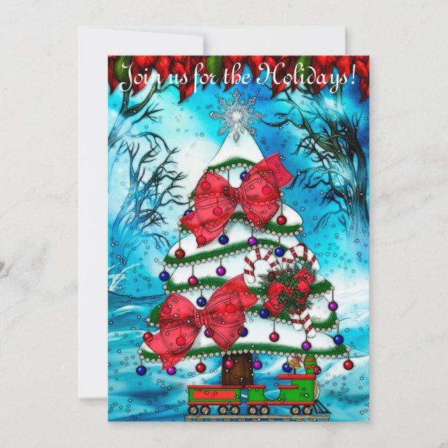 Invitation Fête artisanale de Noël (Devant)