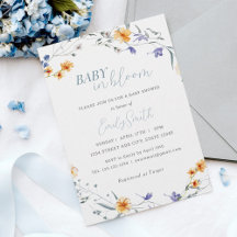 Fête bébé Fleurs printanières Baby Shower