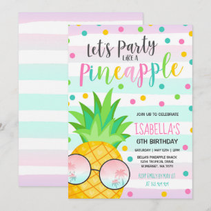 Invitation Fête Comme Un Anniversaire D'Anniversaire D'Annive