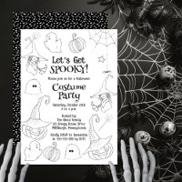 Fête Costume d'Halloween Éffrayante