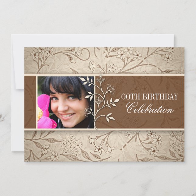 Invitation fête d'anniversaire (Devant)