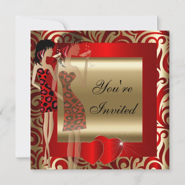 Invitation Fête d'anniversaire 21 ans | Texte DIY (Devant)