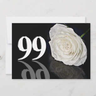 Invitation fête d'anniversaire 99 ans