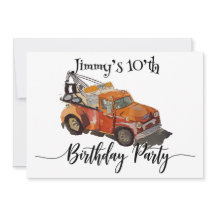 Fête d'anniversaire avec épave