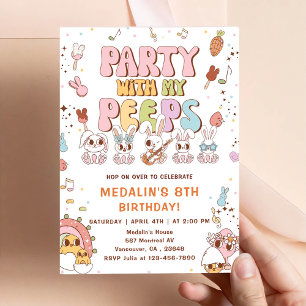 Invitation Fête d'anniversaire avec mes potes
