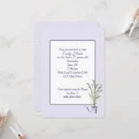 Fête d'anniversaire Cœurs et Muguet