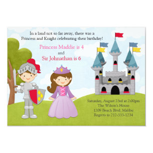 Invitations Faire Part Cartes Anniversaire Chevalier Zazzle Ca