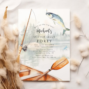 Invitation Fête d'anniversaire de 40 ans sur le thème de la p