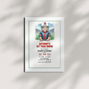 Invitation Fête d'anniversaire de football de première année