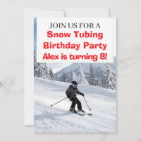  Fête d'anniversaire de Snow Tubing 