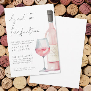 Invitation Fête d'anniversaire des 50 ans de Wine Simple