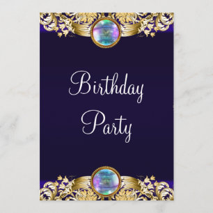 Invitation Fête d'anniversaire des femmes de la Royal Navy Bl