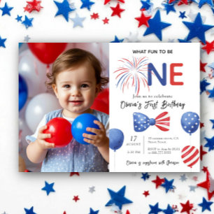 Invitation Fête d'anniversaire du 14 juillet