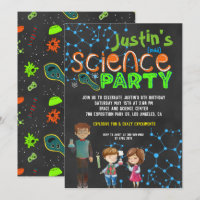 Fête d'anniversaire d'un scientifique