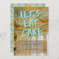 Fête d'anniversaire esthétique Rococo Marie Antoin