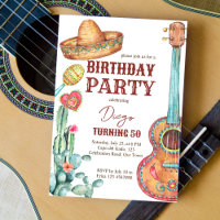 fête d'anniversaire fiesta mexicaine