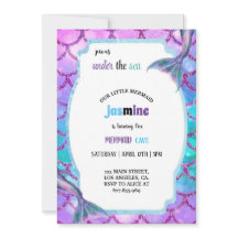 fête d'anniversaire pastel violet et bleu sirène