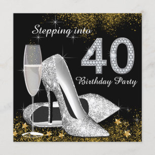 Invitation Fête d'anniversaire pour entrer dans la quarantain