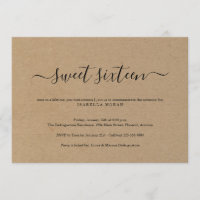 Fête d'anniversaire simple rustique de sweet