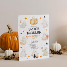 Fête d'anniversaire Spooktacular pour enfants avec