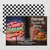 Fête d'anniversaire Teen Dream Rétro Diner Style 5