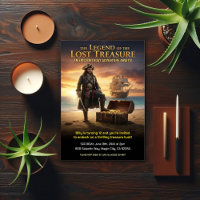 Fête d'anniversaire Trésor de pirate perdu