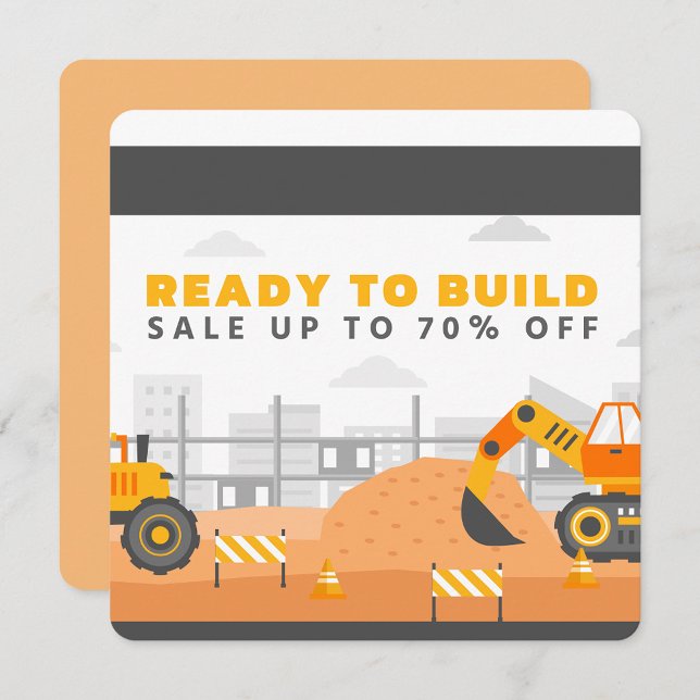 Invitation Fête d'anniversaire Truck Digger 70% de réduction (Créateur téléchargé)