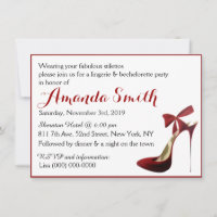 Fête de bachelorette de Stiletto High Heel