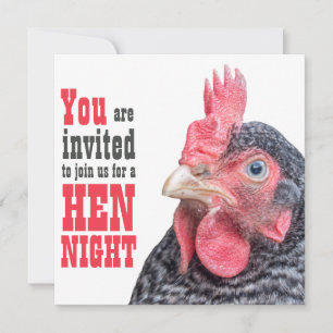 Invitation Fête de bachelorette des dames de la Hen Night