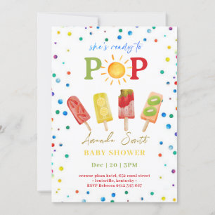 Invitation Fête de bébé à venir