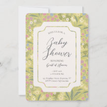Fête de Bébé Fleurie Colorée Pétunia Daisy Jardin
