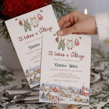 Fête de Bébé Il Faut un Village