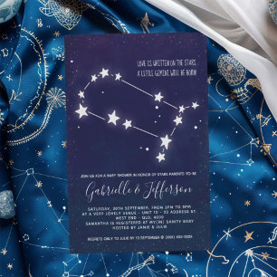Invitation Fête de bébé pour l'astrologie des Gémeaux