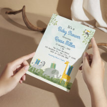 Fête de Bébé sur le thème de la Jungle Safari et d