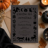 Fête de costumes d'Halloween : appel à tous les mo