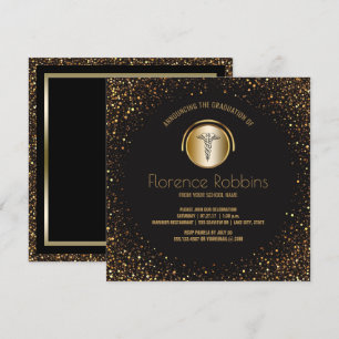 Invitation Fête de diplômes en soins infirmiers  Cérémonie d'