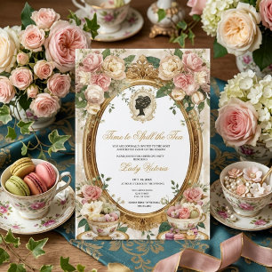 Invitation Fête de douche de mariée automnale : C'est le mome