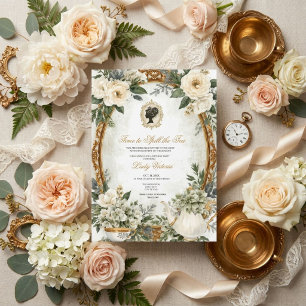 Invitation Fête de douche de mariée automnale : C'est le mome