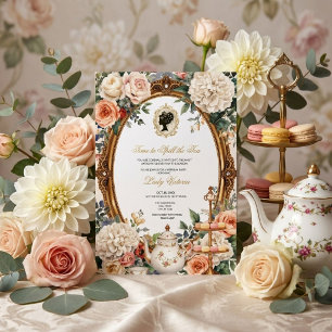 Invitation Fête de douche de mariée automnale : C'est le mome