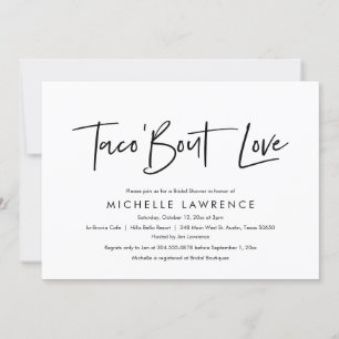 Invitation Fête de Fête des mariées moderne Décontractée, lud